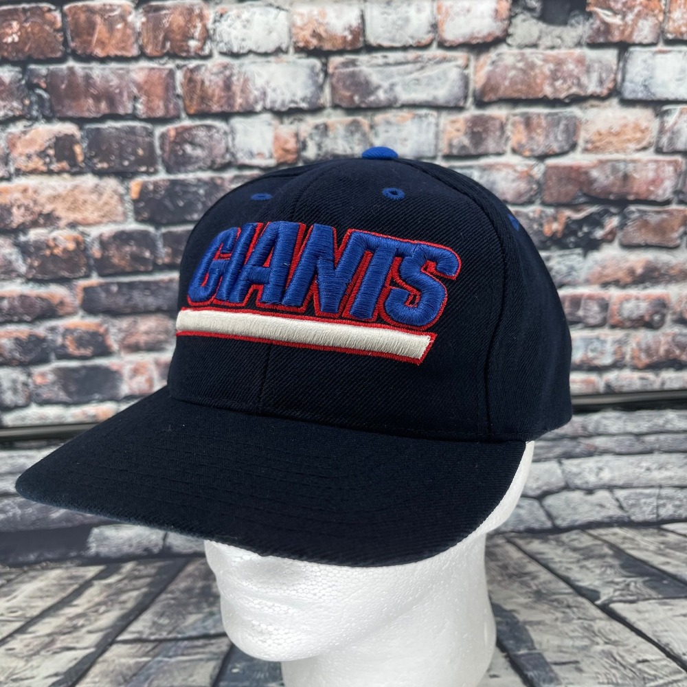 Vintage Drew Pearson New York Giants Hat OSFA Blokecore Sportswear NFL Cap